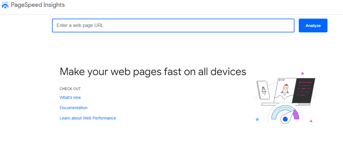 What Is On-Page SEO? 8 analyse your site speed with pagespeed insights tool